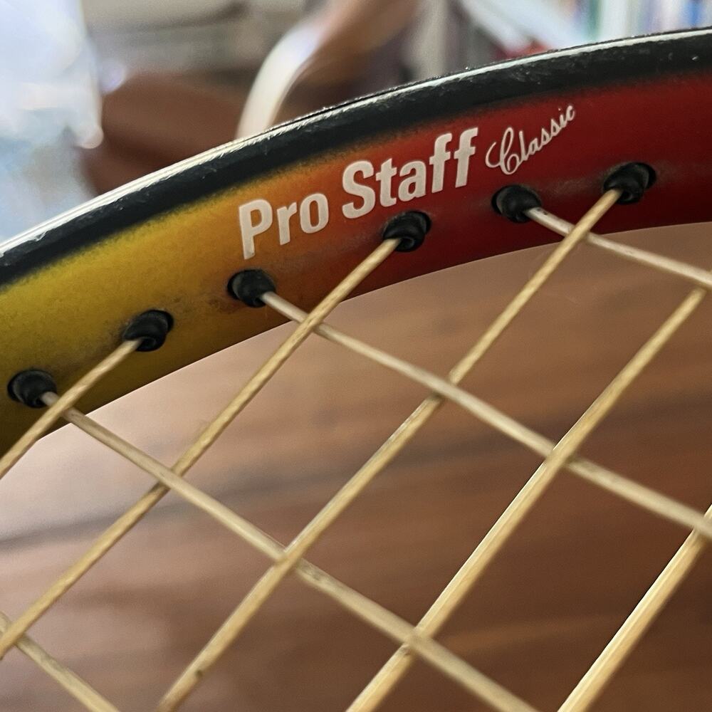 Wilson Pro Staff Classic 4 5/8" L5 PWS 95 sq. in. Tennis Racquet - Picture 4 of 11